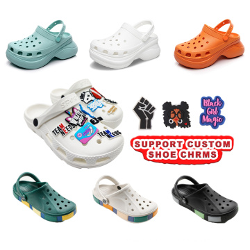Unisex custom summer bae platform eva nursing classic kids clog shoes charms sandals slipper children men's women's clog & mules